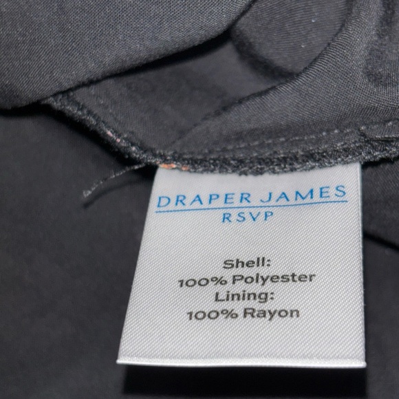 Draper James Cinched‎ Black Pink Floral Mini Dress SzXL - Picture 6 of 8